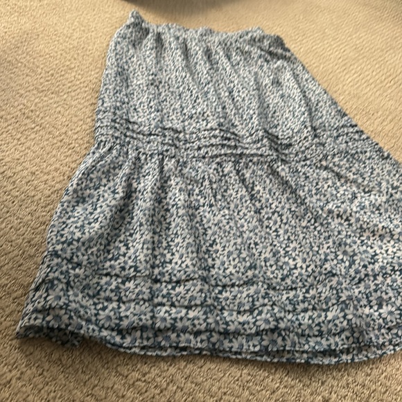 Madewell skirt floral blue - Picture 2 of 5